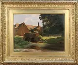 J. Hayllar, The Mill Stream, oil on panel