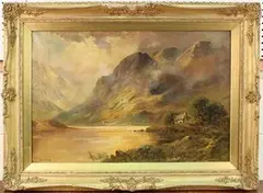 F. E. Jamieson, Loch Eck, oil on canvas