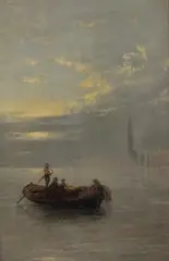 Sydney Herbert, Morning, Venice, oil on canvas