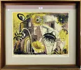John Piper, Sunflowers at Marignac