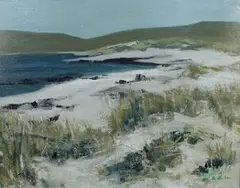Perpetua Pope, Seal Bay Barra, oil on canvas