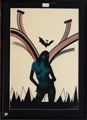 Sam Chivers, Vampire, four-colour screen print