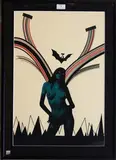 Sam Chivers, Vampire, four-colour screen print