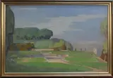 John Mansfield Crealock, St Cloud' (View of the Garden), 1920, oil on canvas