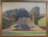 John Mansfield Crealock, La Cascade, St Cloud, 1921, oil on canvas