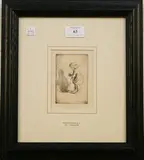 Eileen Soper, The Shadow, monochrome etching