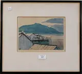Walter J. Phillips, The Water Front, Alert Bay, B.C.