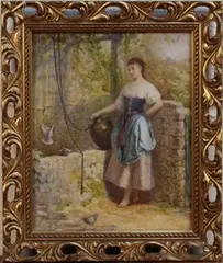 Alfred C. Weatherstone, Cosette, watercolour