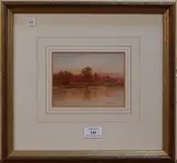 Frederick E. J. Goff, Hampton Court, watercolour with touches of gouache