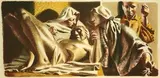 Hans Feibusch, The Lamentation of Christ, colour lithograph