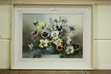 Jack Carter, Still Life Study of Pansies and Forget-me-nots
