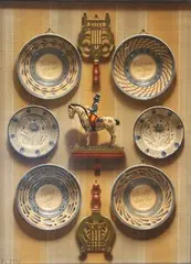 Frederick Clifford Harrison, Still Life No 0076, oil on board