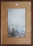 Gottfried Salzmann, View of the New York Skyline