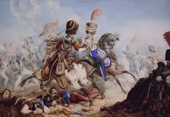 William Heath, 2nd Life Guards, watercolour
