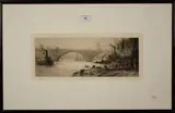 Southwark Bridge by William Lionel Wyllie, monochrome etching with aquatint, sold Mar 2013