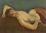 Iosif Iser, Study of a Recumbent Female Nude