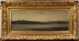 Arthur Douglas Peppercorn, View of Powderham Castle from across the River Exe, oil on canvas