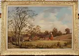 William Howells, Near Chiddingstone, Kent, oil on canvas