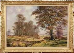 William Howells, A Timber Drag, Surrey Nr Elstead, oil on canvas