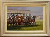Graham Isom, At the Gates, Bath 2002, oil on canvas