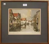 Edward Wesson, The Weavers Houses, Canterbury