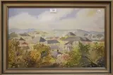Cyril G. Jackson, View of Mandeville, Jamaica, watercolour over pencil traces