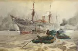 Frank Henry Mason, Shipping in the Pool of London
