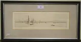 William Lionel Wyllie, Racing Yachts drifting along on the Tide