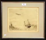 William Lionel Wyllie, Airship and Patrol Boat