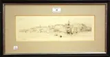 William Lionel Wyllie, View of Plymouth