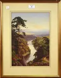 Edward H. Thompson, A Summer Evening (On the River Tummell), early/mid-20th Century watercolour