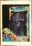 Ned Kelly' (Kelly Head II) by Sidney Nolan, colour screen print, sold Mar 2012