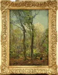 Sep E. Scott, Hangerwood, Shermanbury, Sussex, oil on canvas laid on board