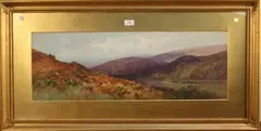 Frederick J. Widgery, Lustleigh, Cleave, Dartmoor, watercolour