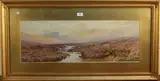 W. S. Morrish, Upper North Teign, Dartmour, watercolour