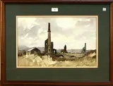 Edward Wesson, Landscape with Mining Chimneys