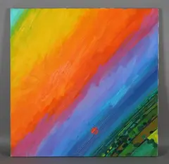 Gerald Rose, Sunset, oil on canvas