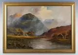 F. E. Jamieson, Loch Earnhead, Perthshire, oil on canvas