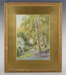 Harold Sutton Palmer, Nature’s Gardens’ (A Bluebell Wood), watercolour