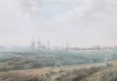 E.G. Price, Arundel Haven, watercolour