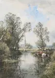 Henry John Kinnaird, A View near Salisbury