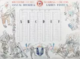 David Kemp, Southend-on-Sea Building Industry’ (1951 Festival of Britain), a pair of mid-20th century pen with ink and watercolour