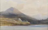 Samuel Bough, Highland Landscape, watercolour