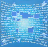 George Tincu, Geometric Abstract with Text, 21st century oil on canvas