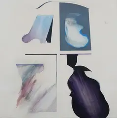 Derek Hirst, Study for Countdown, 1964, oil on board