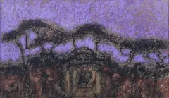 Sandy Murphy, Rome Sky, 21st century pastel