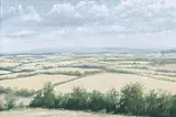 Mervyn Goode, September Storm from Holybourne Down, 1974, oil on canvas