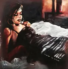 Igor Schulman, Thinking of You, 2013, oil on canvas