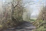 Mervyn Goode, Spring Lane, 1975, oil on canvas