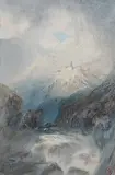 Harry John Johnson, Tyrol, watercolour